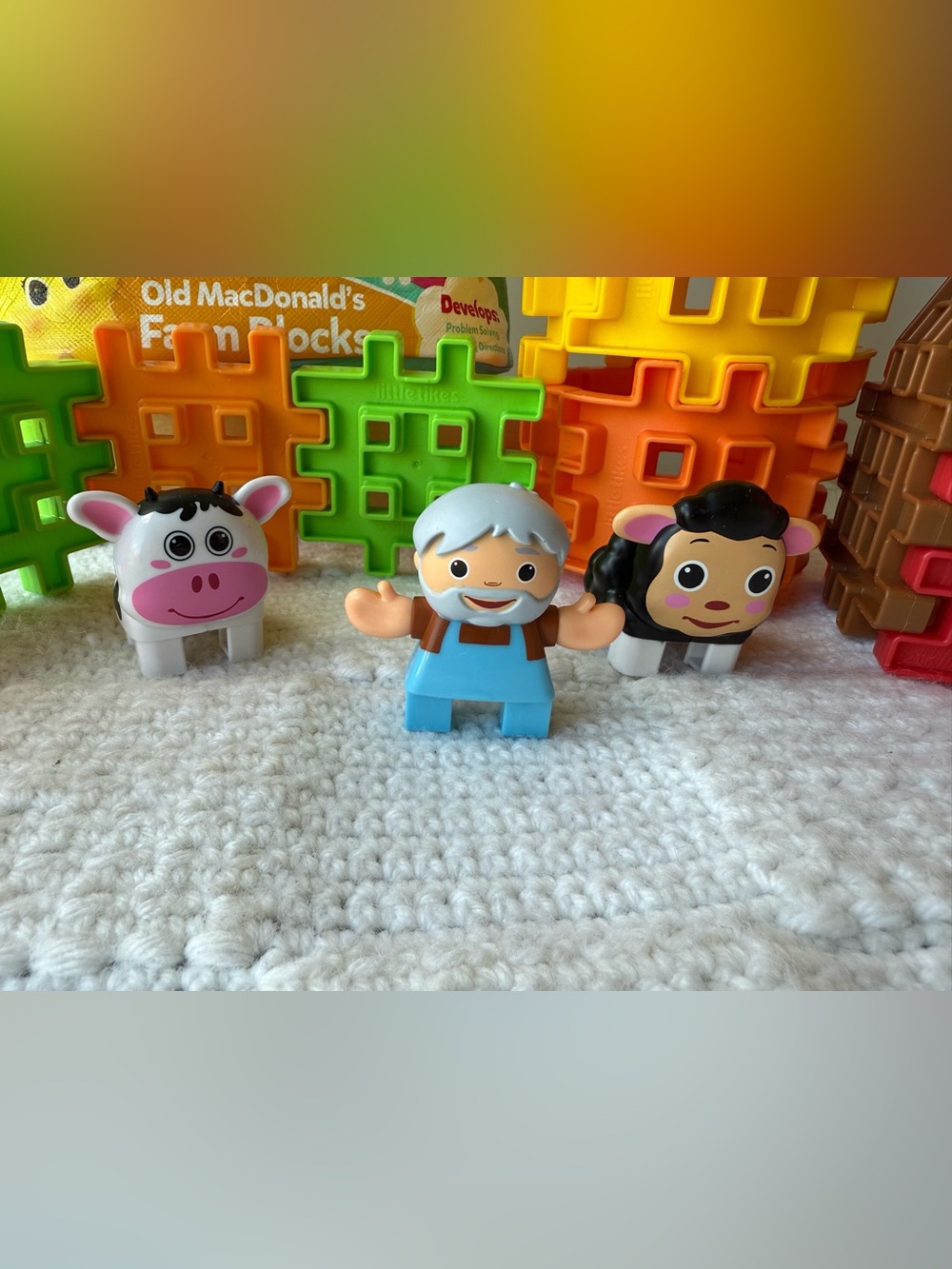 Little Tikes Little Baby Bum Old Macdonald's Farm Blocks set - Picture 3 of 17